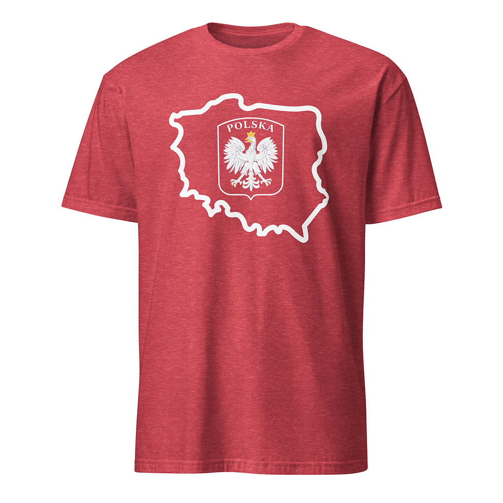 Thumbnail: Poland Map Eagle Polish Women's T-Shirt