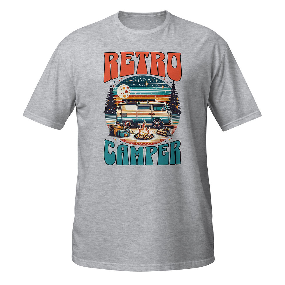 Thumbnail: Retro Camper Women's T-Shirt