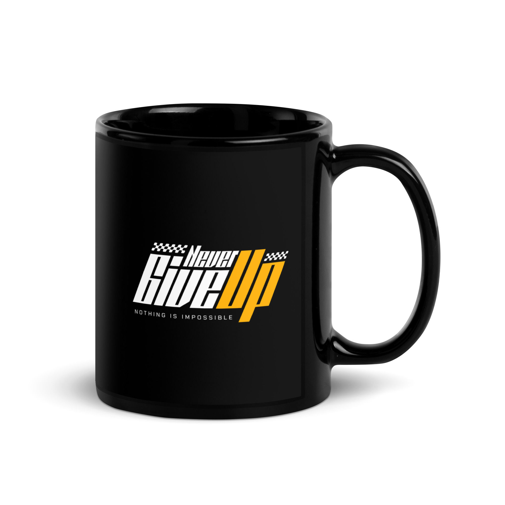 Never Give Up Mug