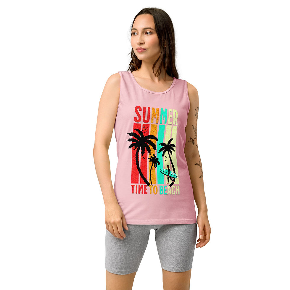 Thumbnail: Summer Time to Beach Women's Tank Top