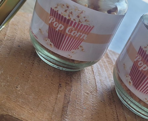 Bougie Chantilly Pop corn