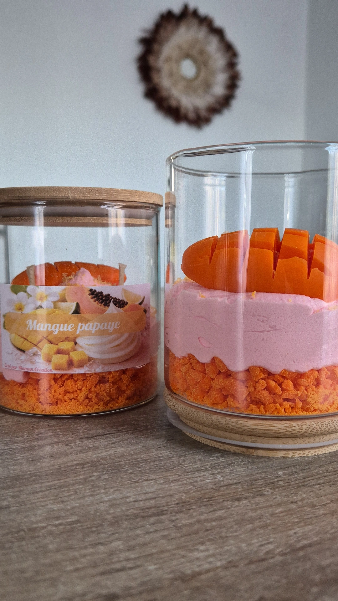  Bougie Chantilly Mangue Papaye 