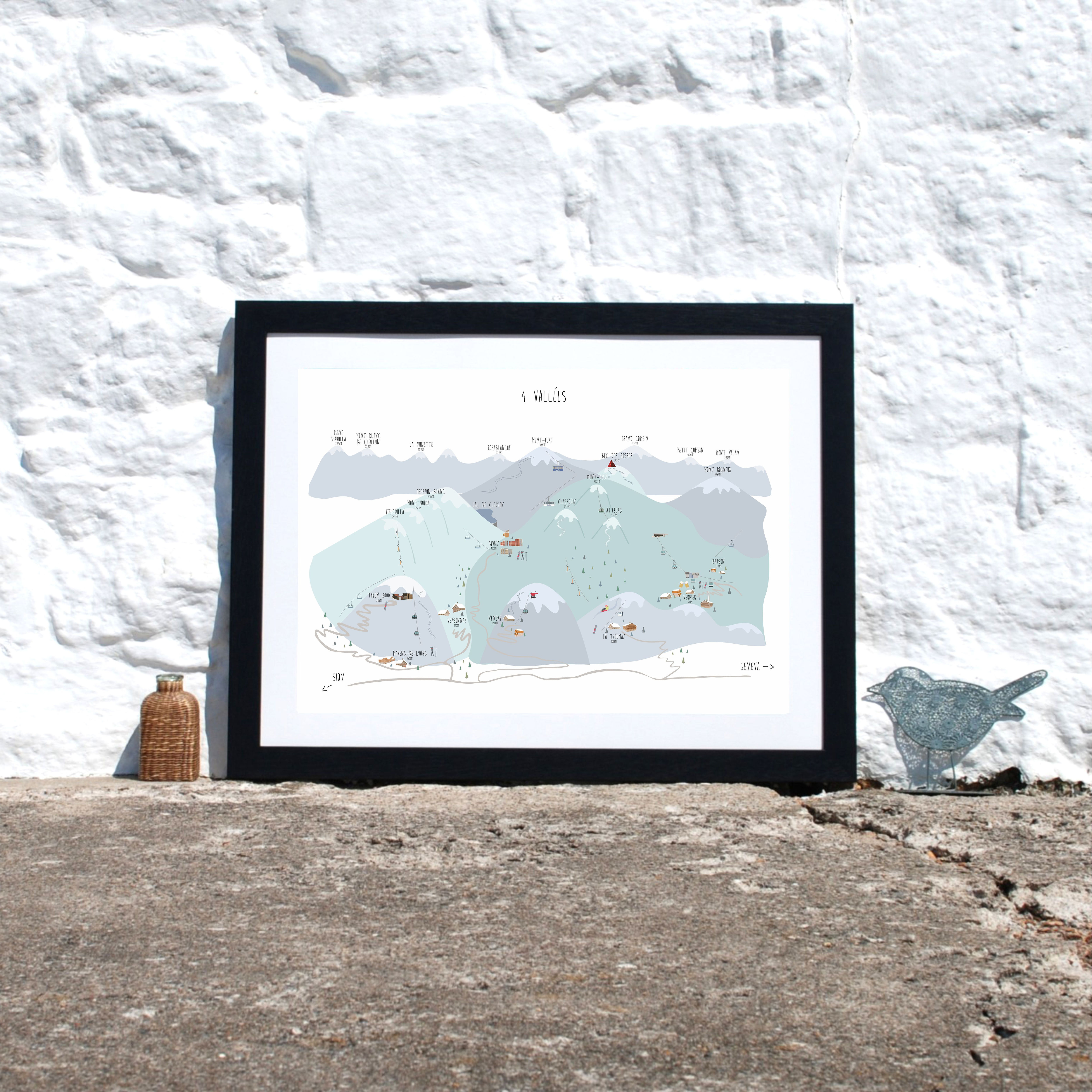 4 vallees, Switzerland, Verbier, Nendaz