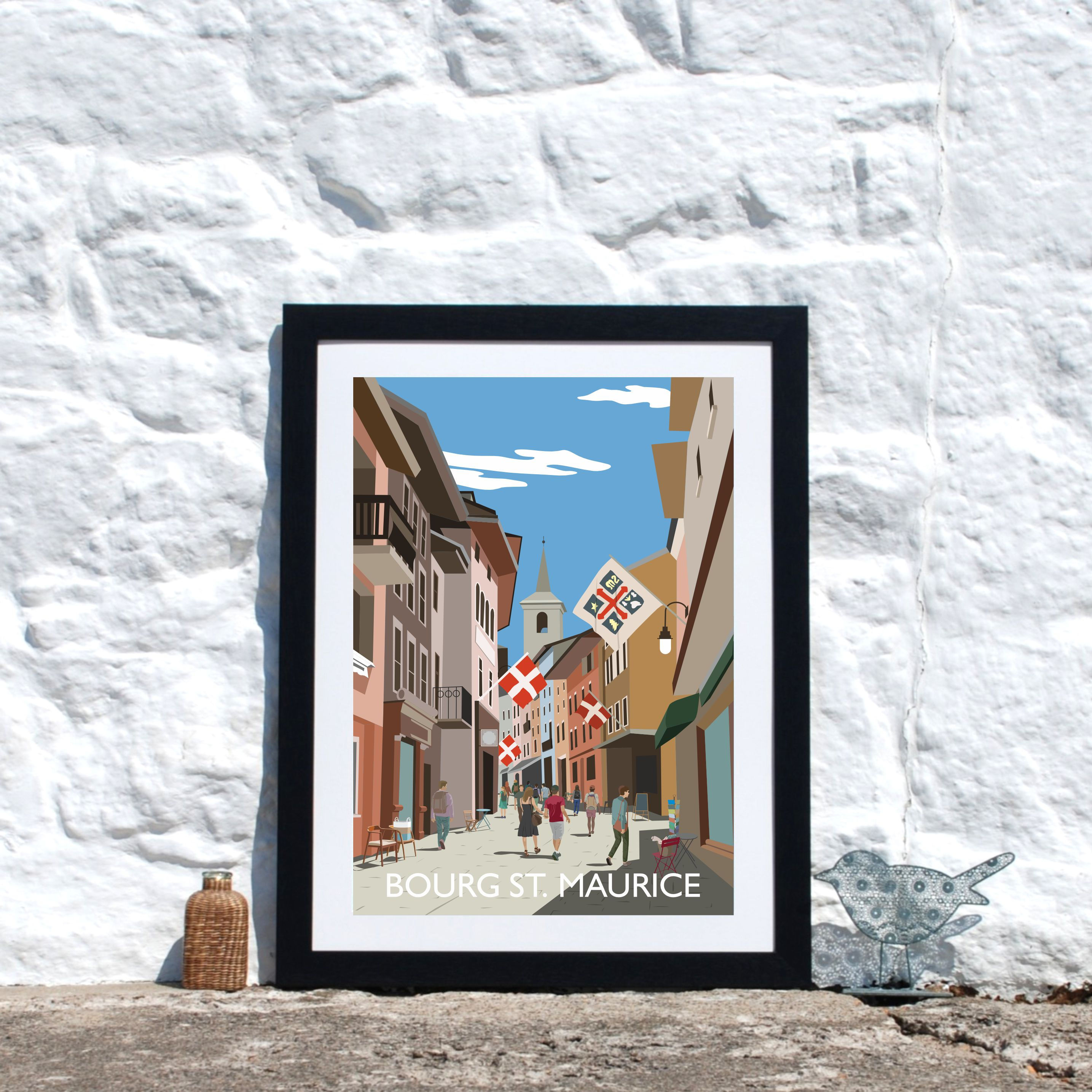 Bourg St Maurice French Alps