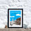 Thumbnail: Tignes Les Brevieres ski resort print French Alps