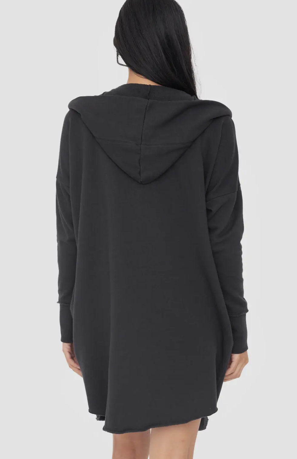 Thumbnail: Longline Hoodie Cardigan 