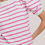 Thumbnail: Lightweight Puff Short Sleeve Stripe Knit