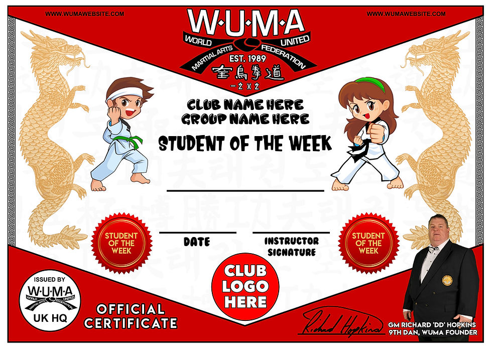 Thumbnail: Reward Certificates - 3-6yrs