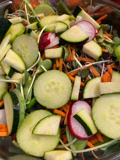 Salad from Chicken Wiggle Farm