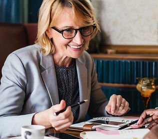 woman in meeting