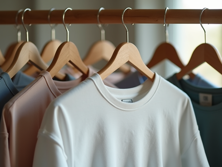 a wardrobe full of t shirts