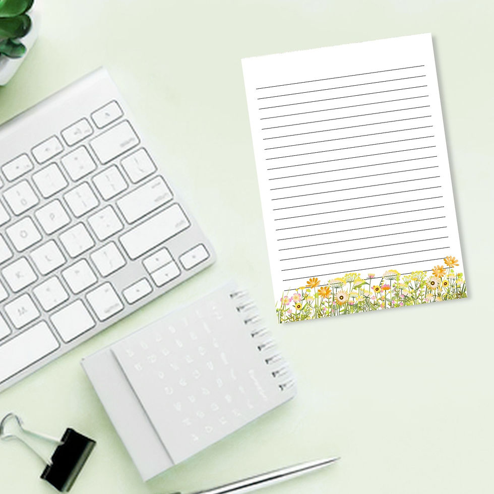 Thumbnail: Sunny Daisy Notepad