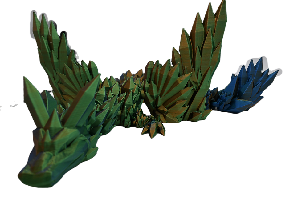 Thumbnail: Winged crystal dragon