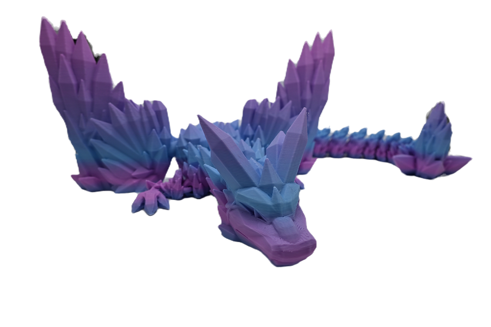 Thumbnail: Winged crystal dragon