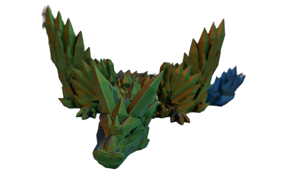 Thumbnail: Winged crystal dragon