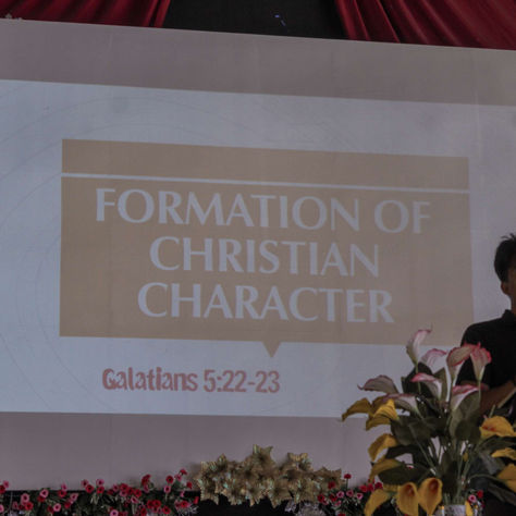 "FORMATION OF CHRISTIAN CHARACTER"