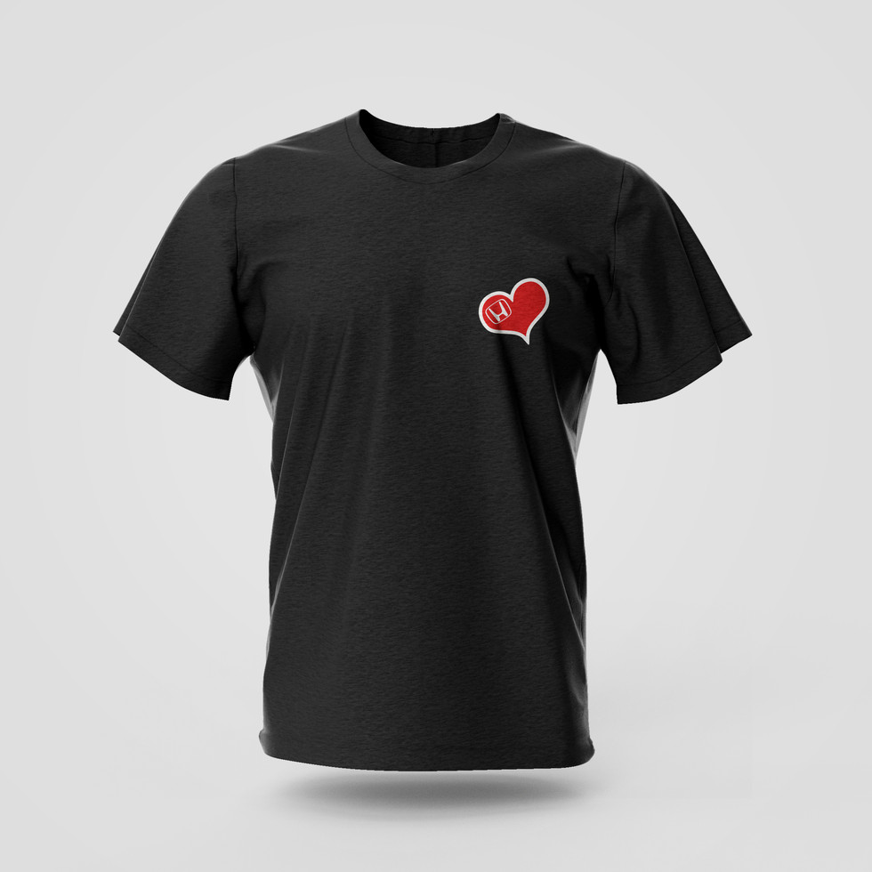 Love Honda T-shirt in Black by Strictly Criminal