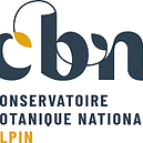 Logo du CBNA (Conservatoire botanique national alpin), organisme de conservation de la biodiversité alpine
