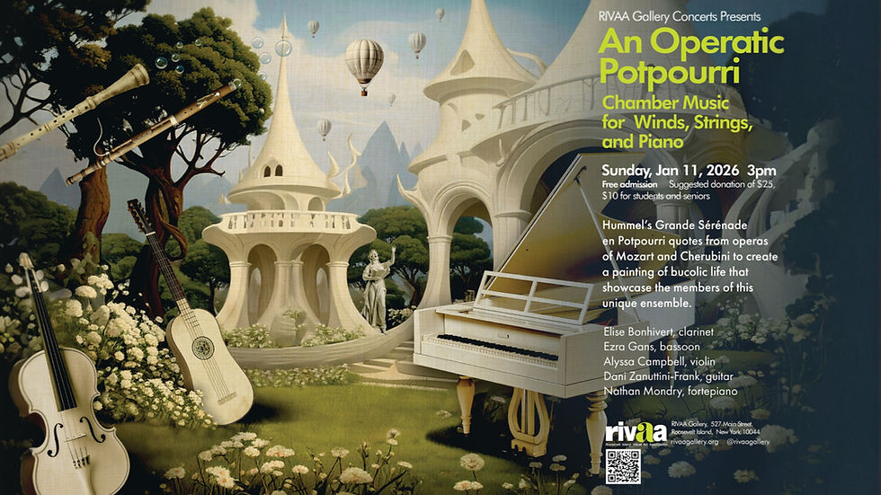 An Operatic Potpourri: Chamber Music for Winds, Strings, and Piano