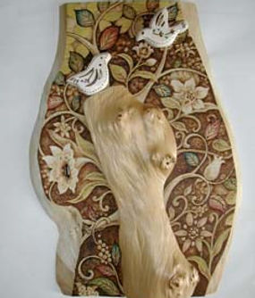 ウッドバーニング作品1