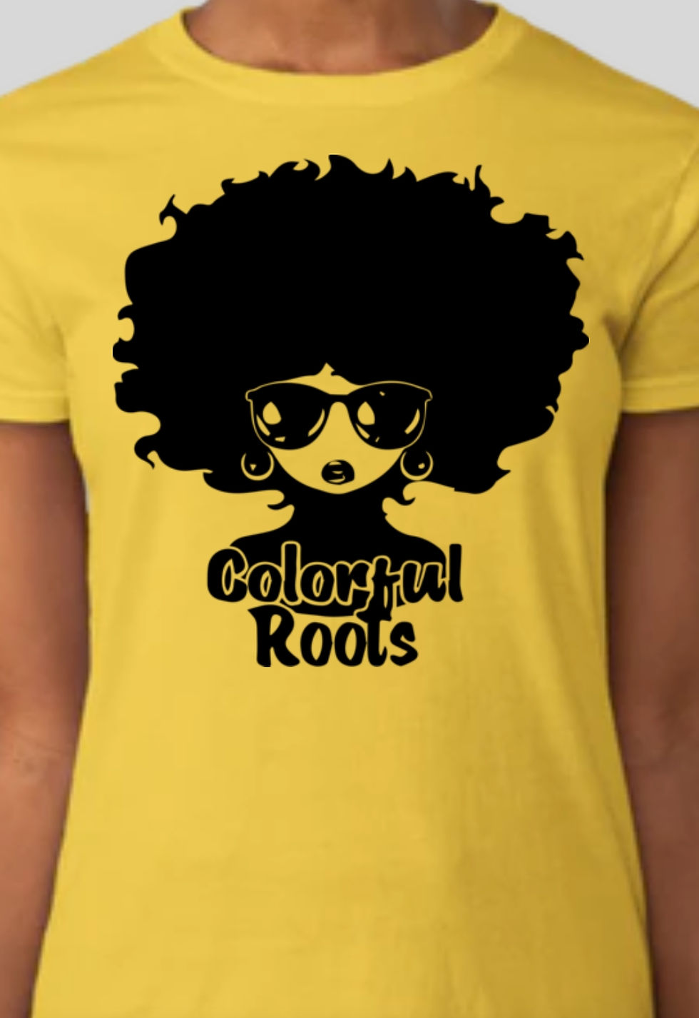 Thumbnail: Colorful Roots Visionary V Neck T Shirt Unisex