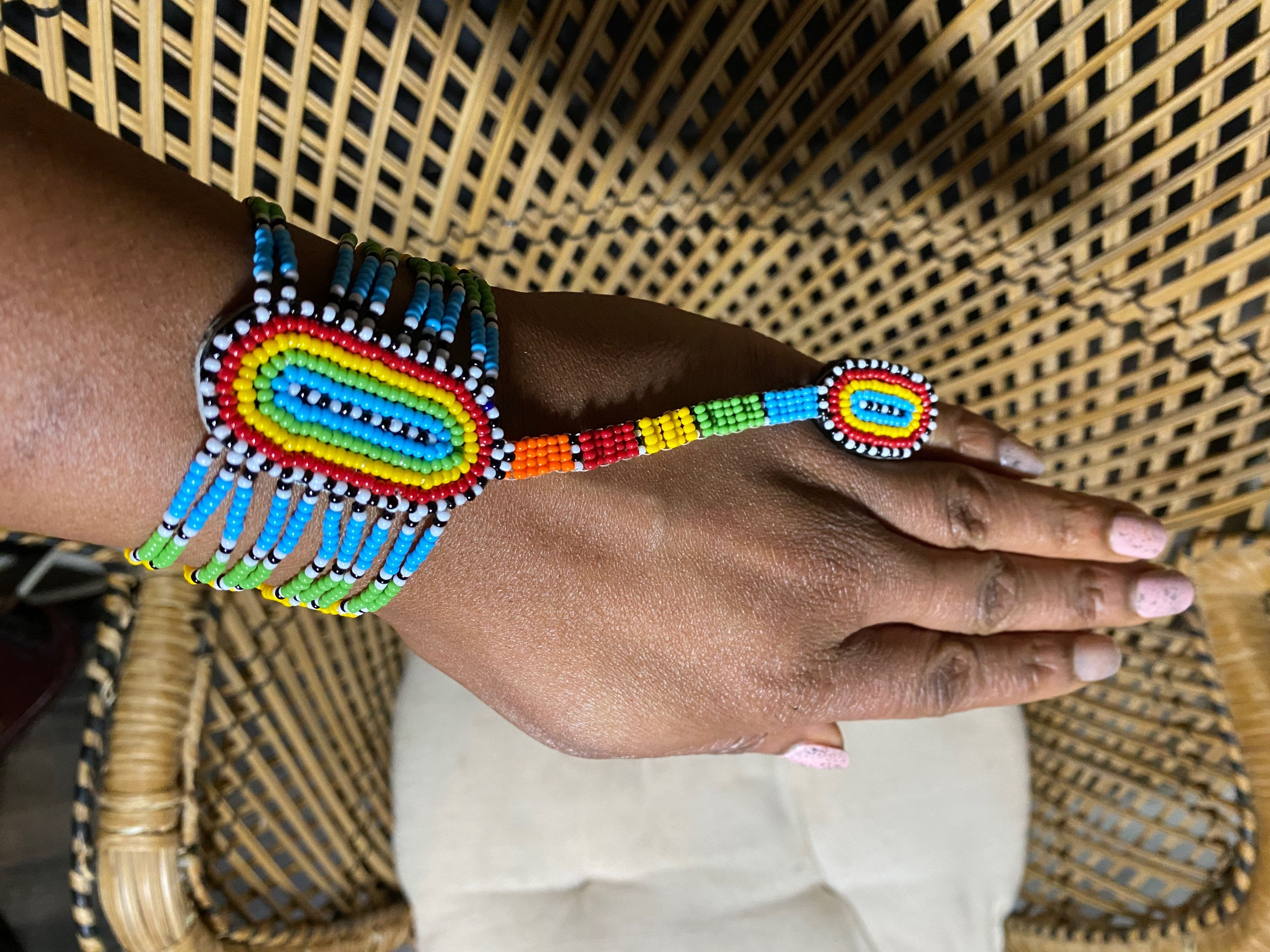 Maasai Beaded Ring Bracelet