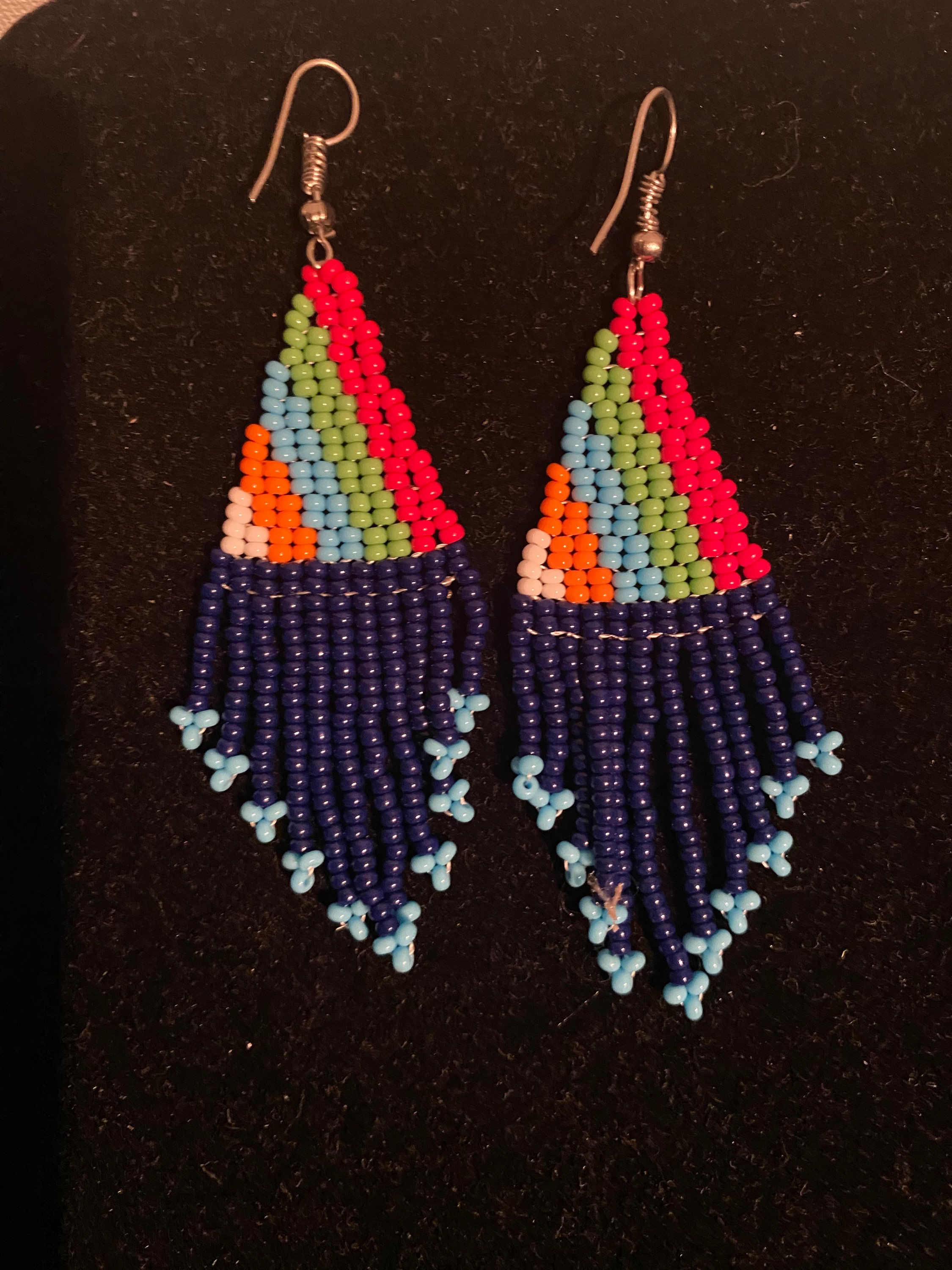 Colorful Beaded Earrings