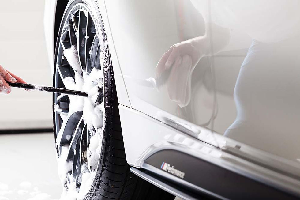 het juist reinigen van velgen