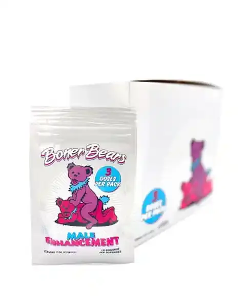 Boner Bears 15 bags $9.00 per bag 6 gummies per bag