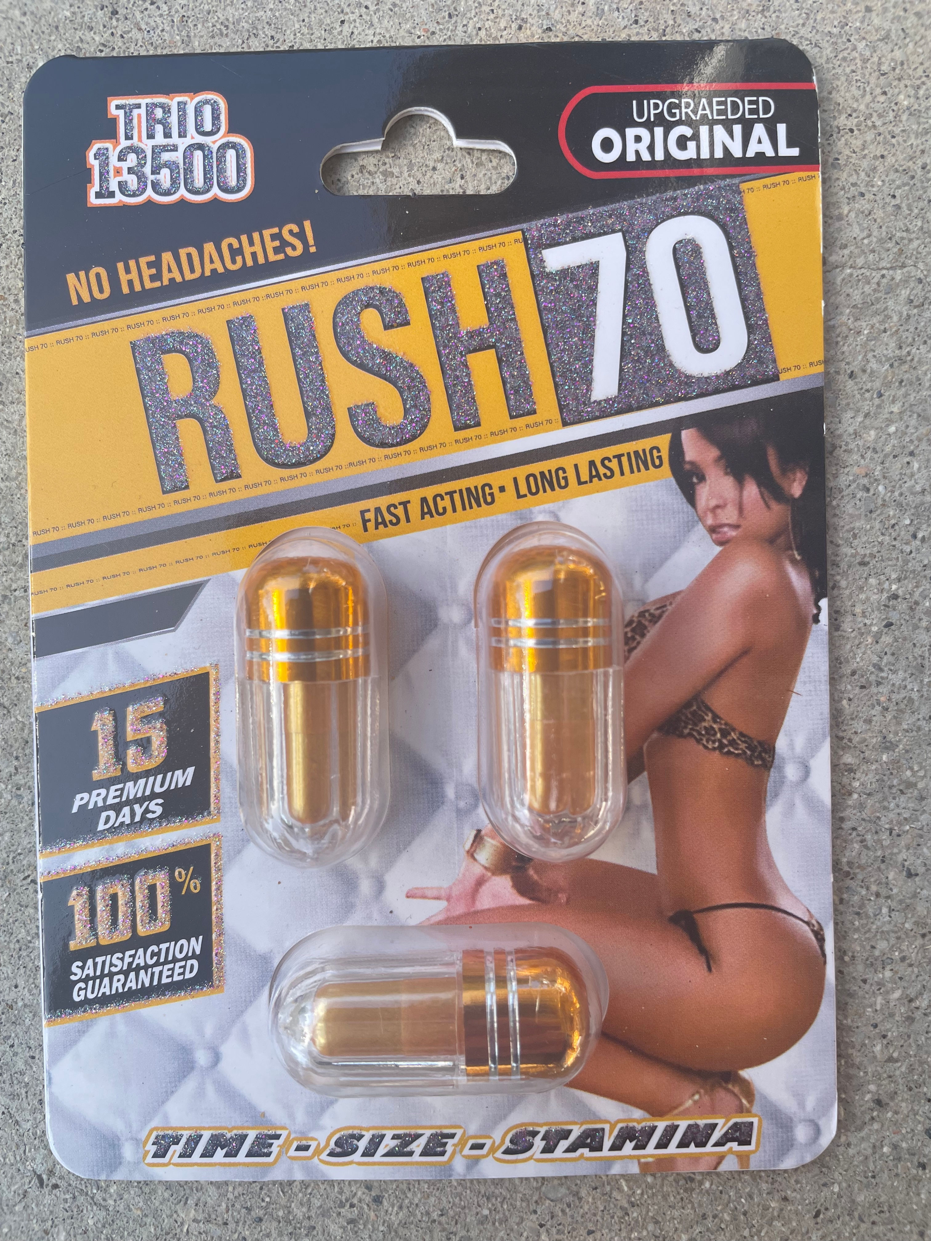 Rush 70 Triple 45 ct $2.04 per pill