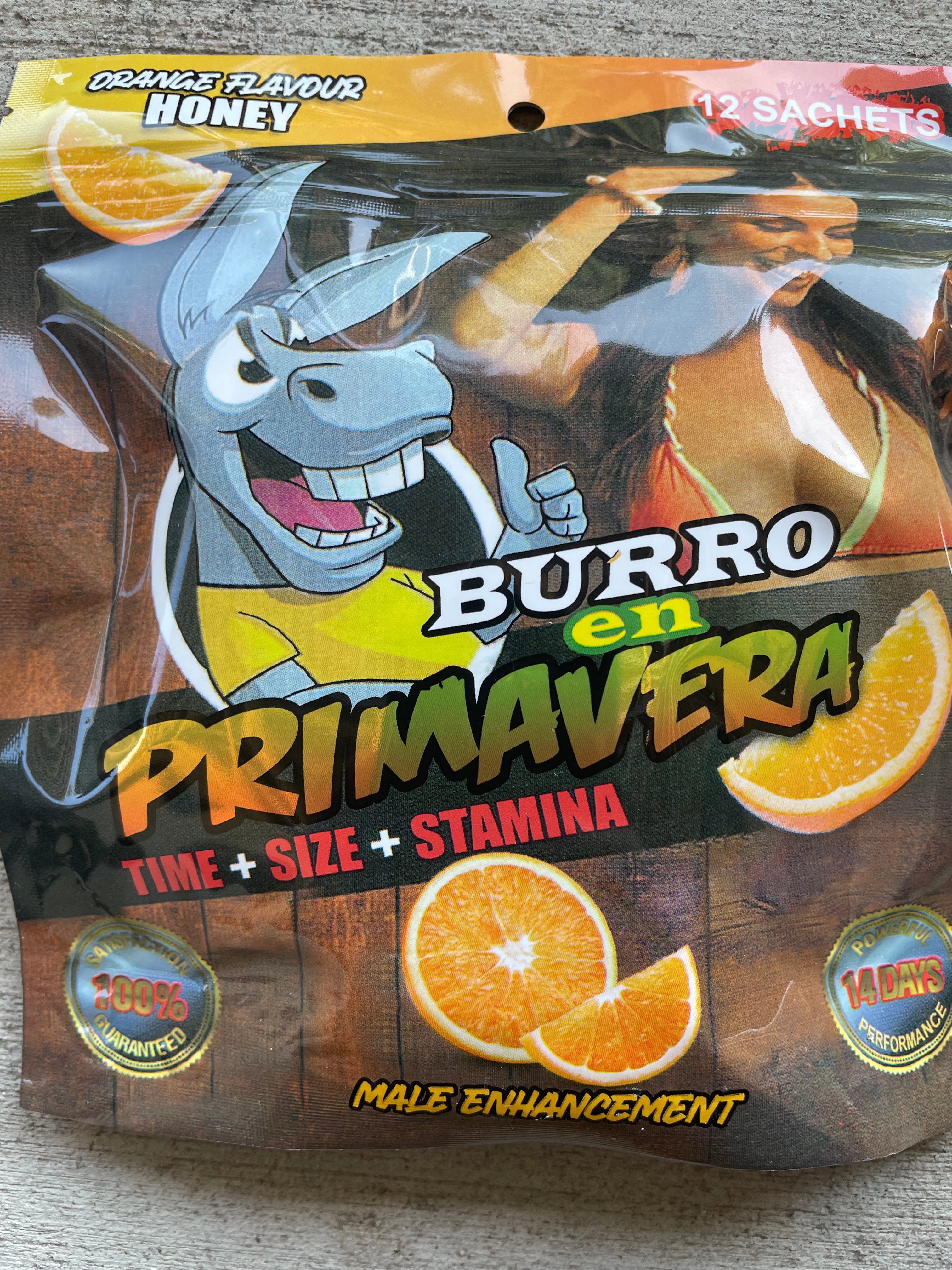 Burro Honey 24 ct $2.00 per pack