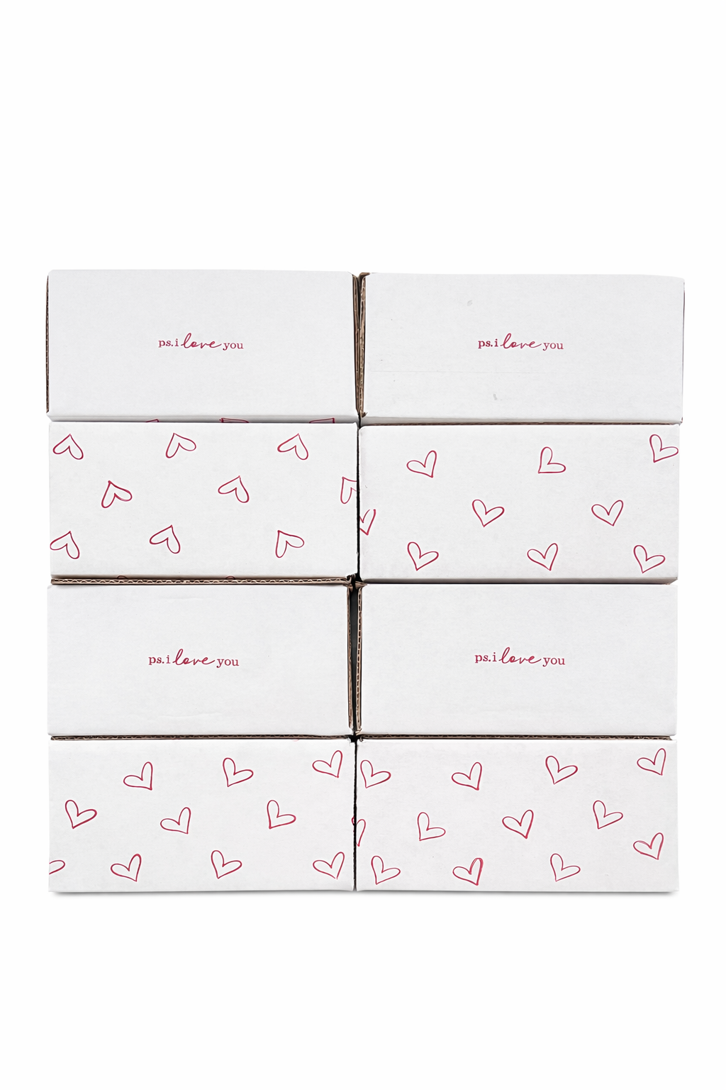 Signature Ps Love and Heart Boxes