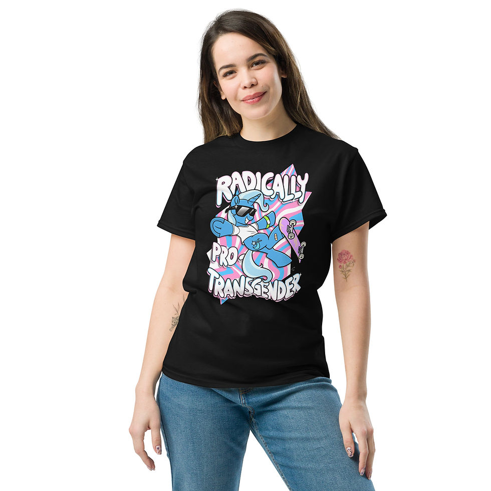 Thumbnail: Radical Trans Trix Unisex Tee Shirt