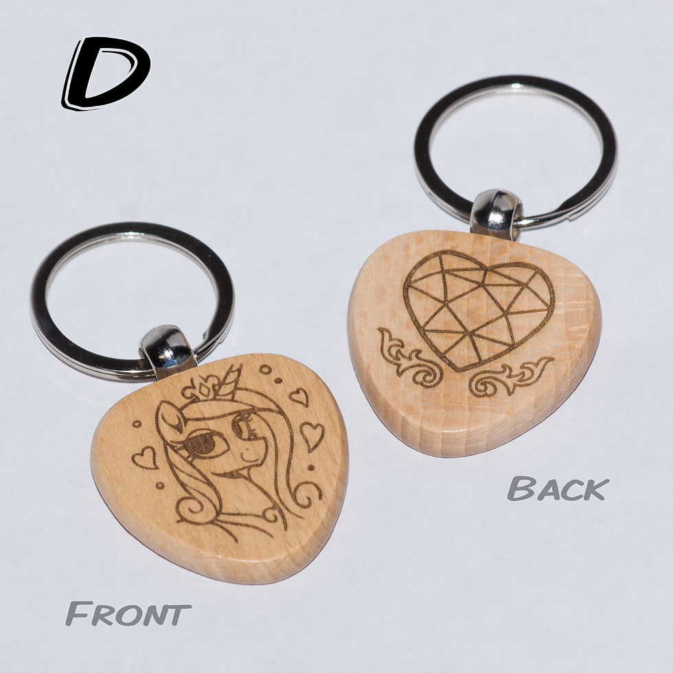 Thumbnail: Wooden Keychains (Series I)