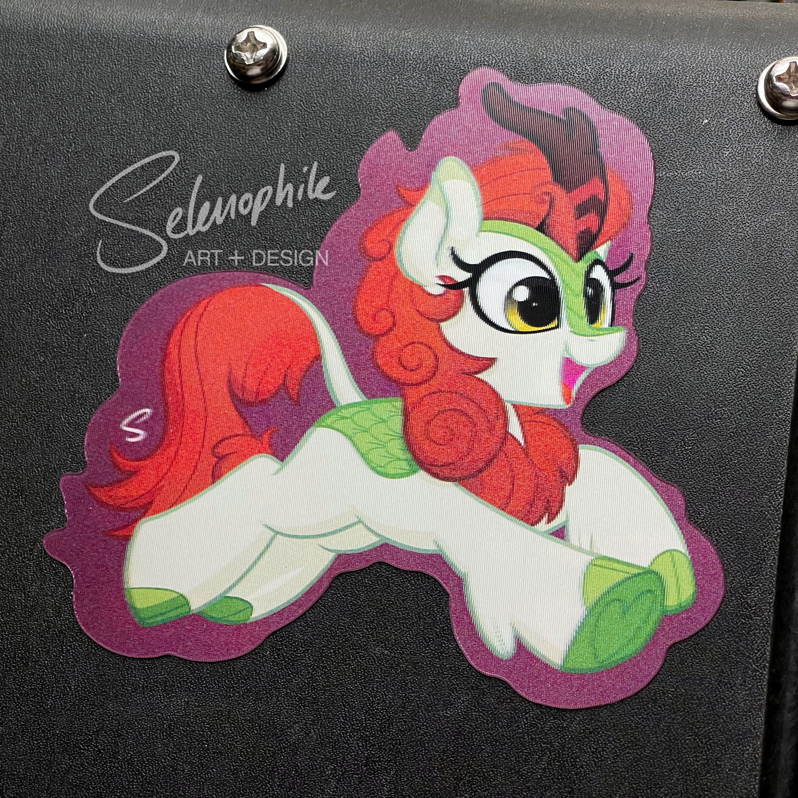 Kirin 3D Waterproof Lenticular Sticker