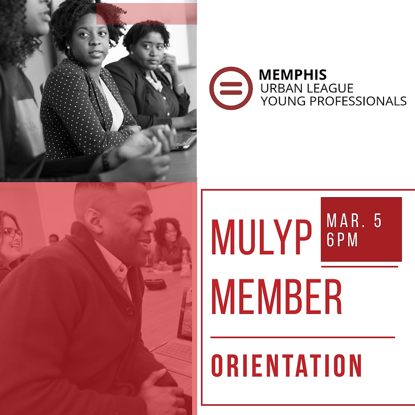 MULYP Spring Member Orientation