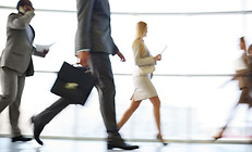 朝のラッシュアワー