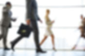 Leaders walking