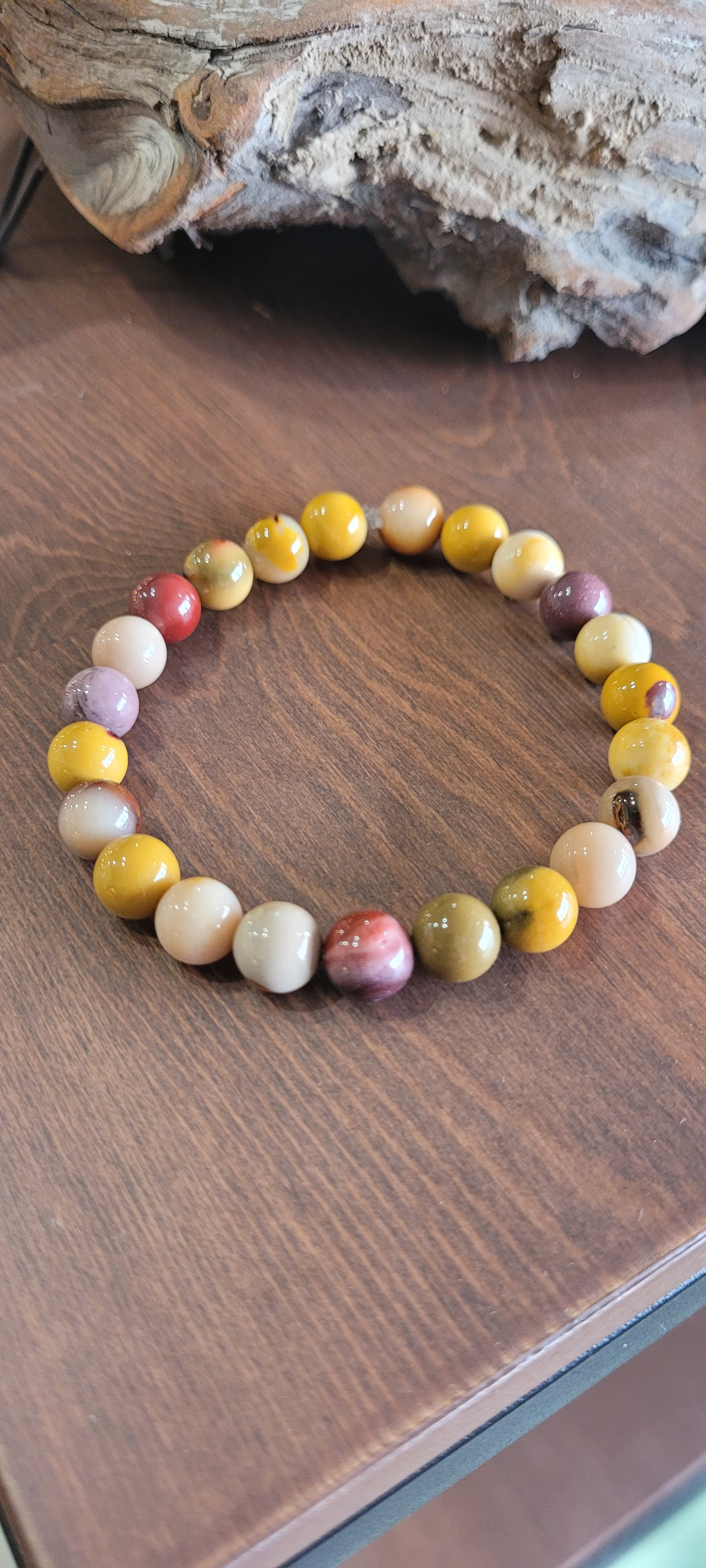 Bracelet Mookaite 8 mm