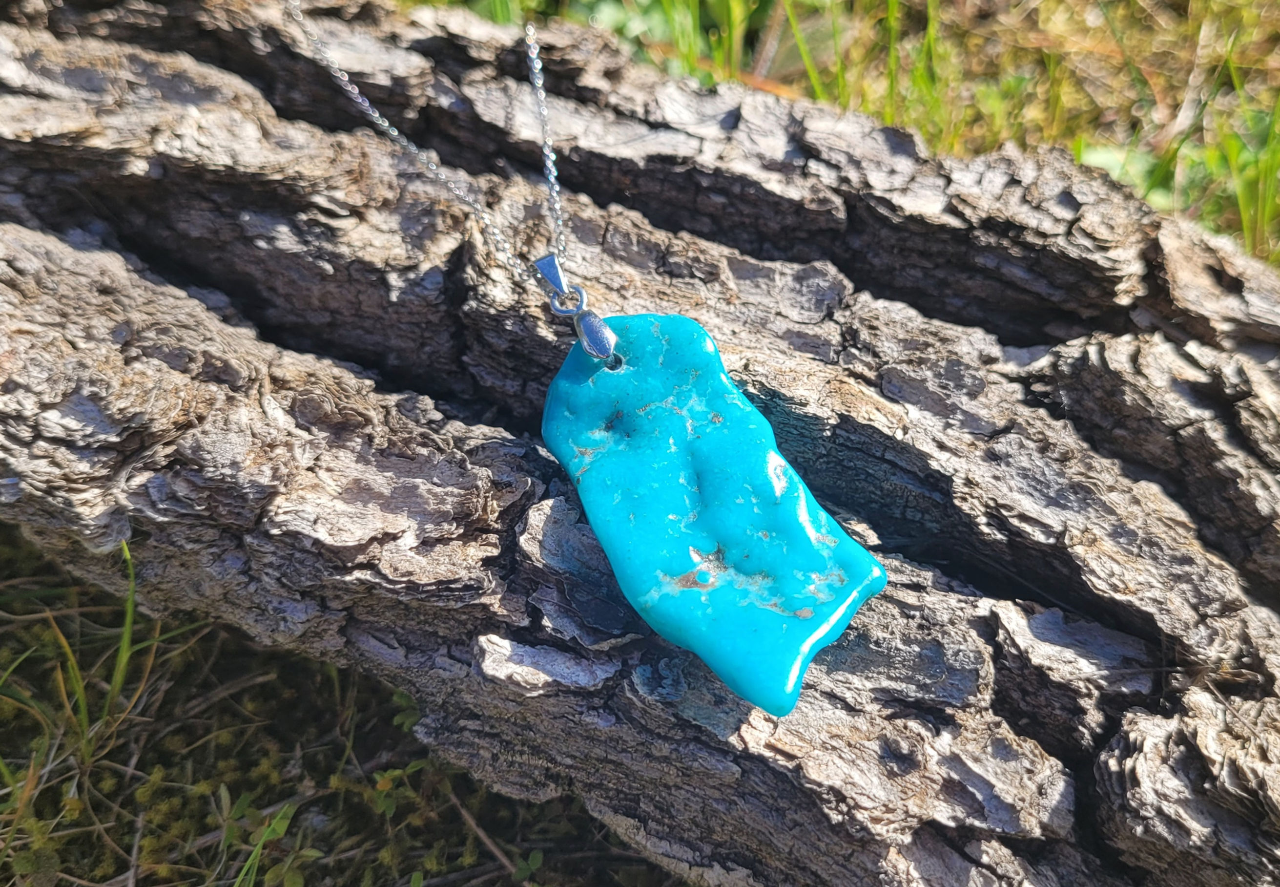 Pendentif Turquoise USA
