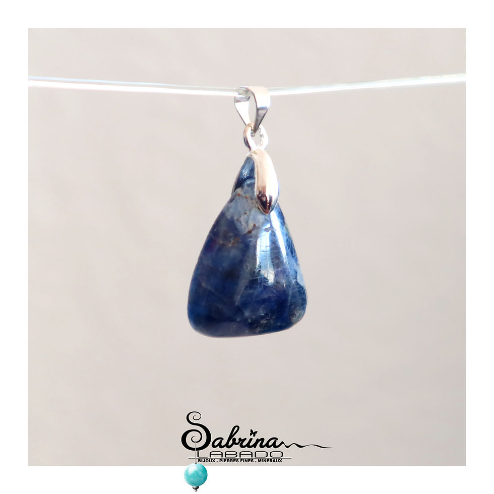 Miniature : Pendentif en Azurite