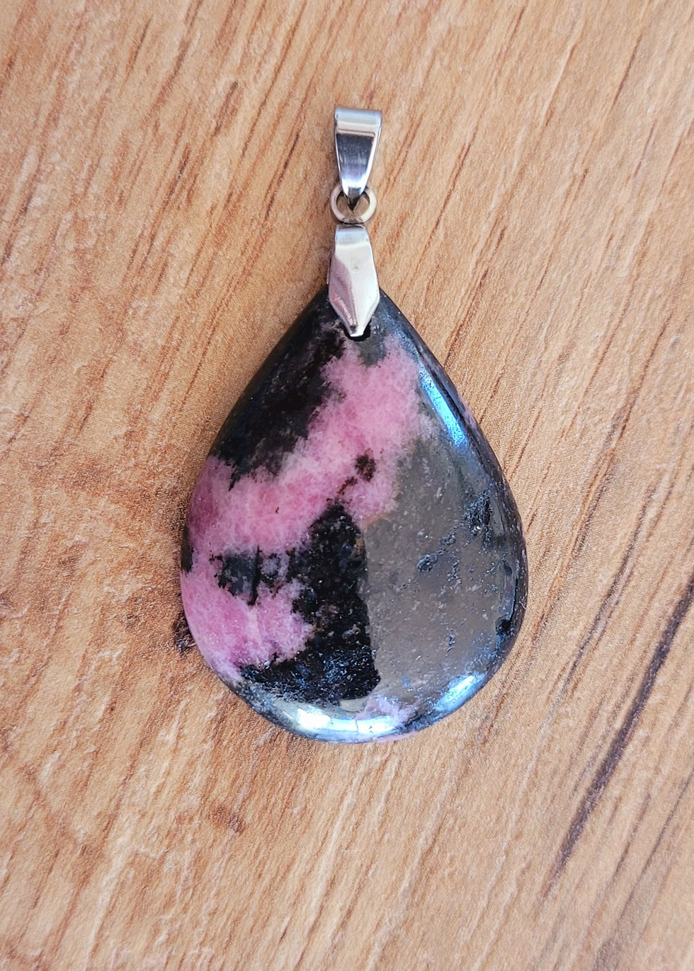Miniature : Pendentif Rhodonite