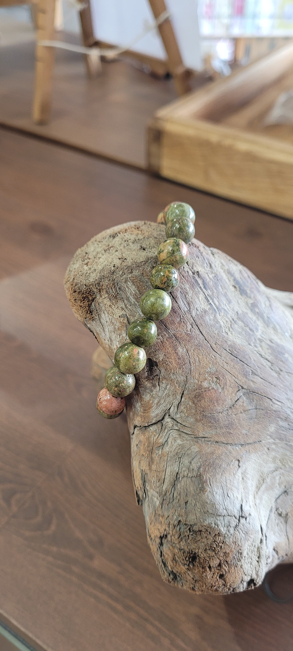 Miniature : Bracelet en Unakite