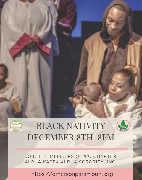 ΨΩ Chapter Attends Black Nativity