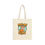 Thumbnail: Tote Bag "Kiss My Fluff" Corgi Canvas Tote, Funny Dog Lover Grocery & Beach Bag