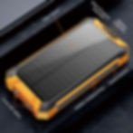 Thumbnail: 20000mAh Outdoor Solar Power Bank with Built-in 4 Cables