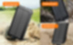 Thumbnail: 20000mAh Outdoor Solar Power Bank with Built-in 4 Cables