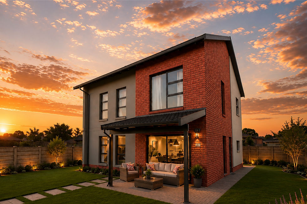 New full-title family homes by Regency Homes in Gauteng