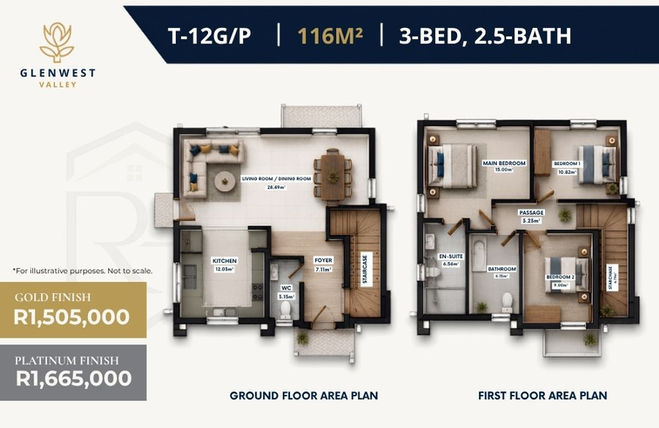 Double Storey Floorplans