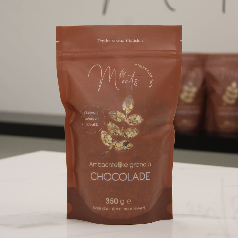 Thumbnail: Granola met zwarte chocolade